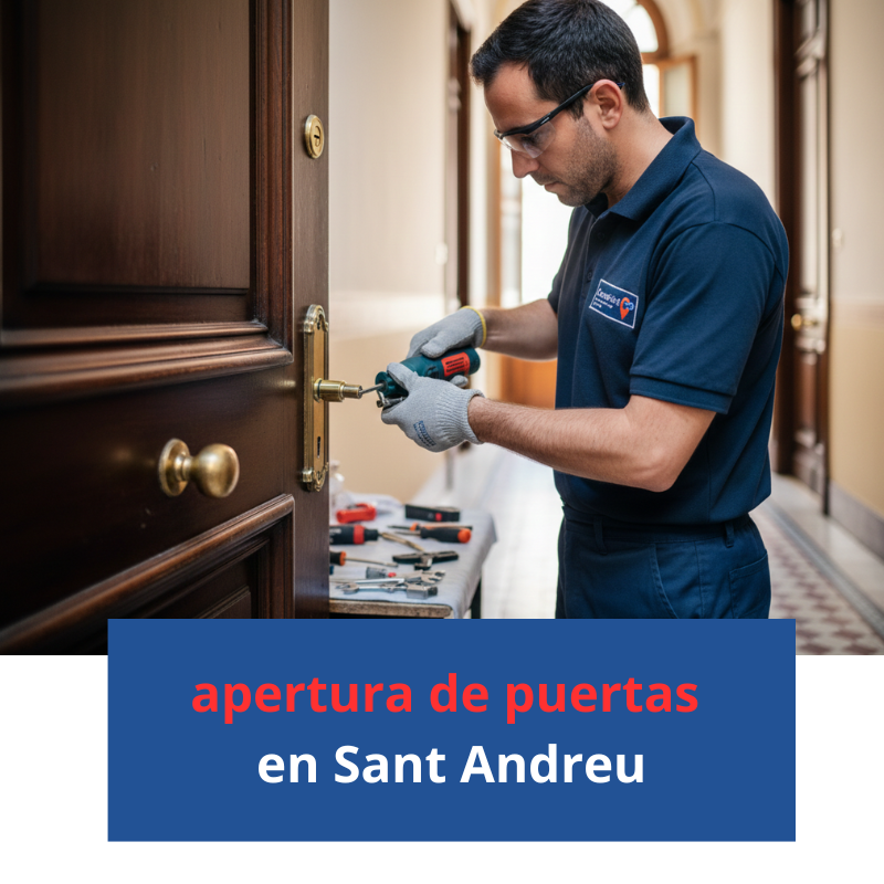 Apertura de puertas en Sant Andreu