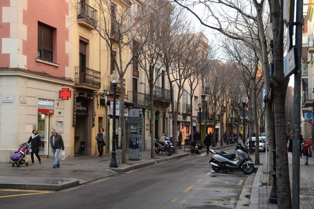 Urbanización del distrito de Sant Andreu: evolución administrativa y planificación